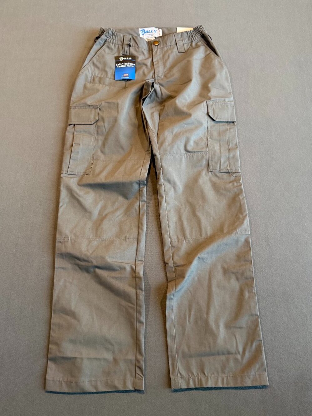 Galls Women’s Tac Force Tactical Cargo Pants TT846 Gray Size 2 34 NWT